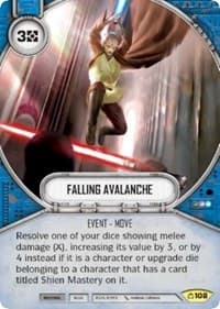 Falling Avalanche - Covert Missions - Star Wars: Destiny card