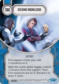 Seeking Knowledge - Covert Missions - Star Wars: Destiny card