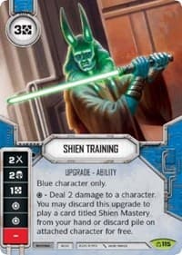Shien Training - Covert Missions - Star Wars: Destiny card