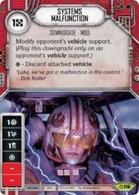 Systems Malfunction - Covert Missions - Star Wars: Destiny card