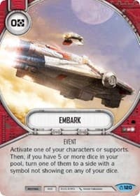 Embark - Covert Missions - Star Wars: Destiny card