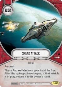 Sneak Attack - Covert Missions - Star Wars: Destiny card