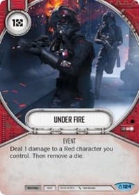 Under Fire - Covert Missions - Star Wars: Destiny card