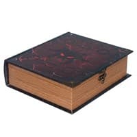 Grimoire Deck Box - Hellbent (Holds 800+) - Wizardry Foundry Deck Boxes - Deck Boxes card