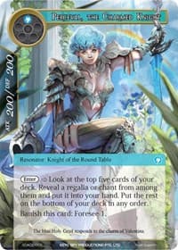 Perceval, the Charmed Knight - Alice Origin II Starter Deck - Force of Will card