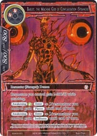 Barust, the Machine God of Conflagration (Stranger) (Full Art) - Alice Origin II Starter Deck - Force of Will card