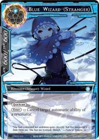 Blue Wizard (Stranger) - Alice Origin II Starter Deck - Force of Will card