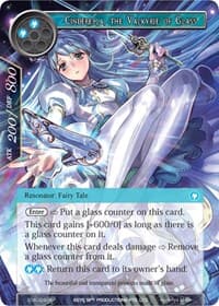 Cinderella, the Valkyrie of Glass - Alice Origin II Starter Deck - Force of Will card