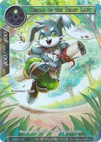 Herald of the Beast Lady (Full Art) - Alice Origin II Starter Deck - Force of Will card