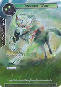 Sprinting Wolf (Full Art) - Alice Origin II Starter Deck - Force of Will card