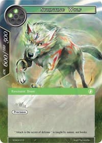 Sprinting Wolf - Alice Origin II Starter Deck - Force of Will card