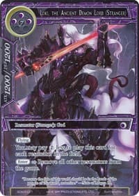 Loki, the Ancient Demon Lord (Stranger) (Full Art) - Alice Origin II Starter Deck - Force of Will card