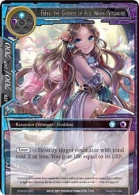 Freya, the Goddess of Full Moon (Stranger) - Alice Origin II Starter Deck - Force of Will card