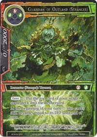 Guardian of Outland (Stranger) (Full Art) - Alice Origin II Starter Deck - Force of Will card