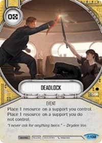 Deadlock - Covert Missions - Star Wars: Destiny card