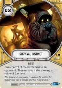 Survival Instinct - Covert Missions - Star Wars: Destiny card