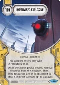 Improvised Explosive - Covert Missions - Star Wars: Destiny card