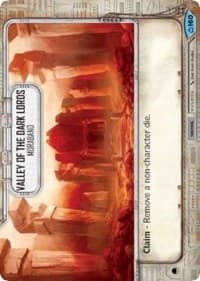 Valley of the Dark Lords - Moraband - Covert Missions - Star Wars: Destiny card