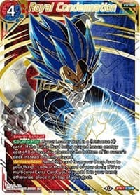 Royal Condemnation (SPR) - Universal Onslaught - Dragon Ball Super: Masters card