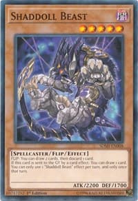 Shaddoll Beast - Structure Deck: Shaddoll Showdown - YuGiOh card