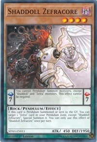 Shaddoll Zefracore - Structure Deck: Shaddoll Showdown - YuGiOh card