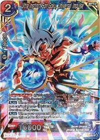Ultra Instinct Son Goku, Universal Impulse (Gold Stamped) - Universal Onslaught - Dragon Ball Super: Masters card