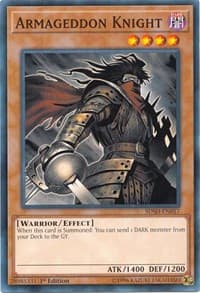 Armageddon Knight - Structure Deck: Shaddoll Showdown - YuGiOh card