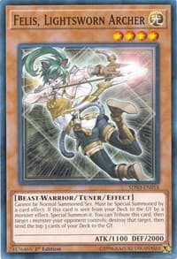 Felis, Lightsworn Archer - Structure Deck: Shaddoll Showdown - YuGiOh card