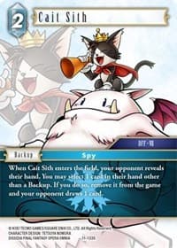 Cait Sith - Opus XI - Final Fantasy TCG card
