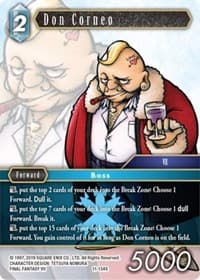 Don Corneo - Opus XI - Final Fantasy TCG card