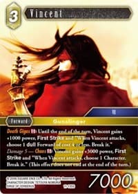 Vincent - Opus XI - Final Fantasy TCG card