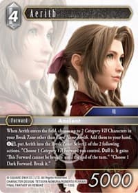 Aerith - Opus XI - Final Fantasy TCG card