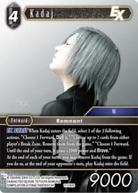 Kadaj EX - 11-140S - Opus XI - Final Fantasy TCG card