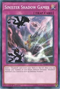 Sinister Shadow Games - Structure Deck: Shaddoll Showdown - YuGiOh card