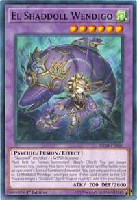 El Shaddoll Wendigo - Structure Deck: Shaddoll Showdown - YuGiOh card