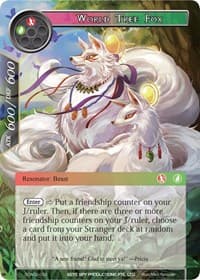 World Tree Fox - Alice Origin II Starter Deck - Force of Will card