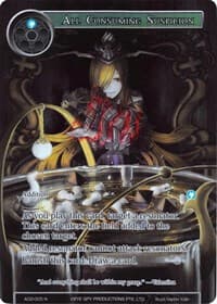All Consuming Suspicion (Full Art) - Alice Origin II - Force of Will card