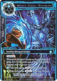 Mirage Golem (Stranger) (Full Art) - Alice Origin II - Force of Will card