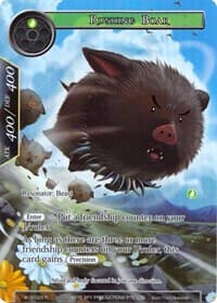 Rushing Boar (Full Art) - Alice Origin II - Force of Will card