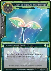 Sprout of Treasure Tree (Stranger) - Alice Origin II - Force of Will card