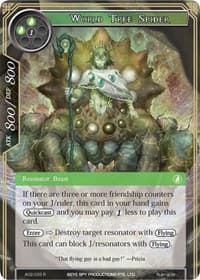 World Tree Spider - Alice Origin II - Force of Will card
