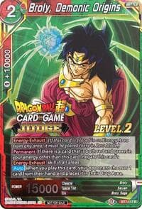 Broly, Demonic Origins (Level 2) - Judge Promotion Cards - Dragon Ball Super: Masters card