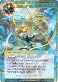 Aura of the Sacred Sword - Alice Origin II - Force of Will card