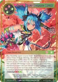 Super Beast Burning Rush! - Alice Origin II - Force of Will card