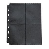 Dragon Shield Double Sided Center-Loaded 8-Pocket Pages - Clear (50-Pack) - Dragon Shield Protective Pages - Protective Pages card