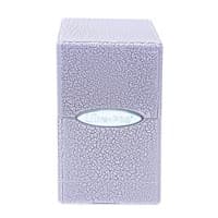 Satin Tower - Ivory Crackle - Ultra Pro Deck Boxes - Deck Boxes card