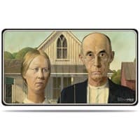 Fine Art Standard Size Playmat - American Gothic - Ultra Pro Playmats - Playmats card