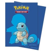 Standard Deck Protector Sleeves for Pokemon - Squirtle (65-Pack) - Ultra Pro Card Sleeves - Card Sleeves card