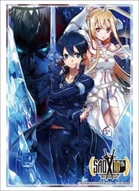Bushiroad Sleeve Collection HG Vol.2343: Sword Art Online 10th Anniversary - Kirito & Asuna (60-Pack) - Bushiroad Card Sleeves - Card Sleeves card