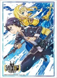 Bushiroad Sleeve Collection HG Vol.2338: Sword Art Online 10th Anniversary - Kirito & Alice (60-Pack) - Bushiroad Card Sleeves - Card Sleeves card